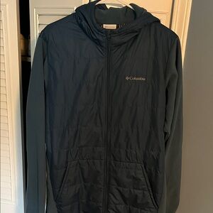 Columbia Men's Blue Performance Hooded Jacket